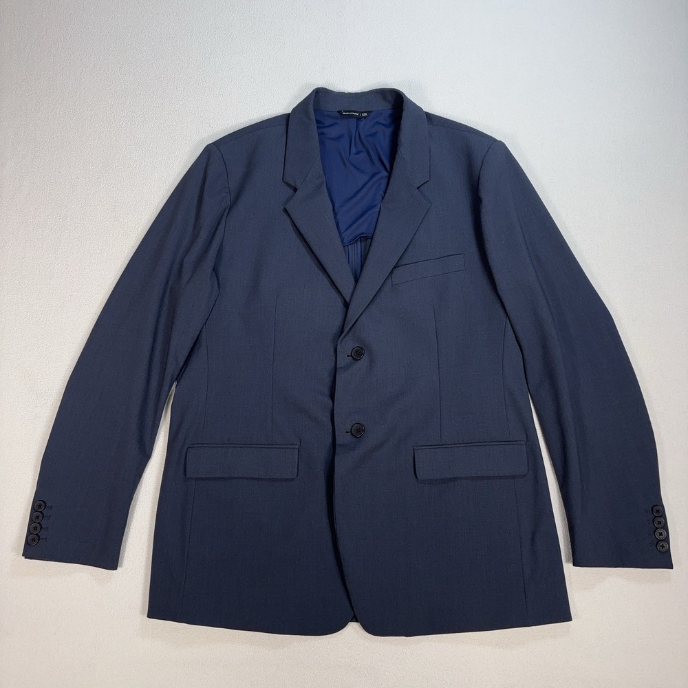 Ministry of Supply Velocity Suit Jacket Men's 44 Gray Stretch Washable Blazer